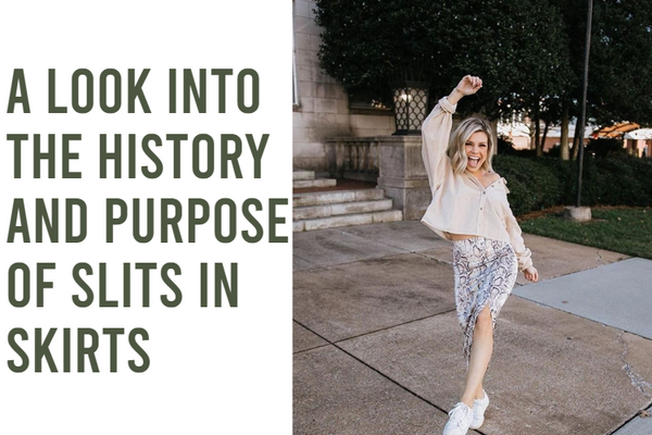 A Look Into the History and Purpose of Slits in Skirts