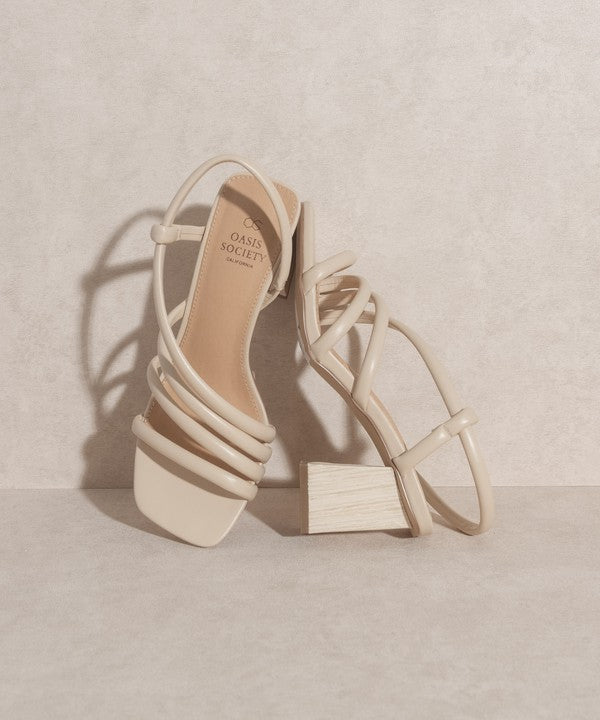 Oasis Society Ashley - Wooden Heel Sandal