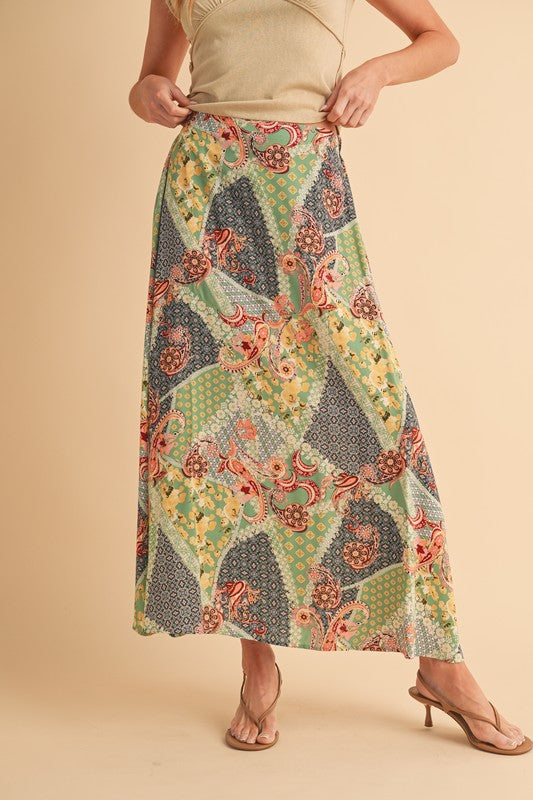 Bradyn Print Skirt