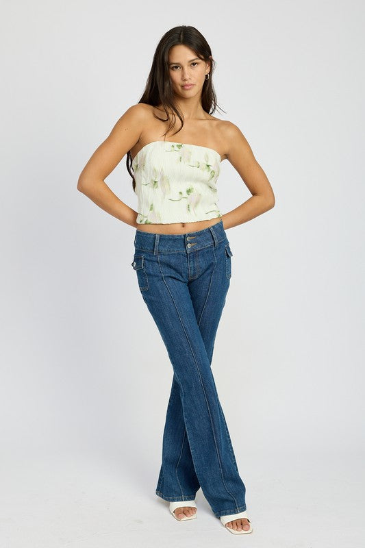Floral Tube Top