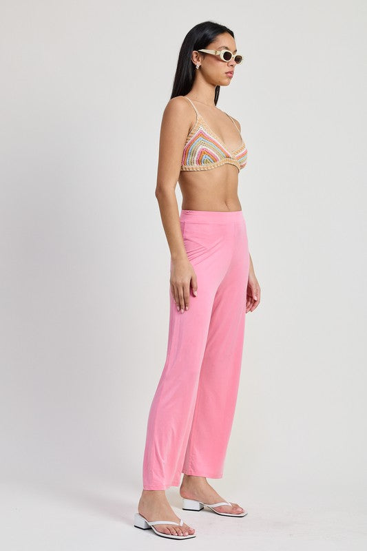 Knitted Crochet Bralette