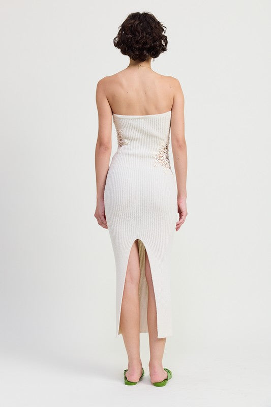 Bodycon Tube Midi Dress