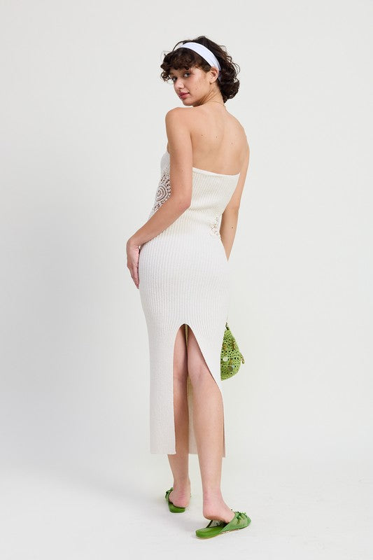 Bodycon Tube Midi Dress