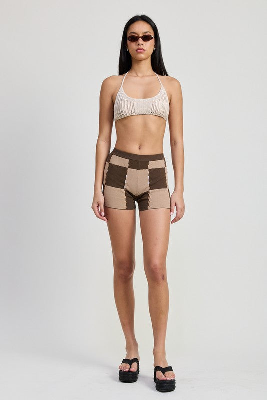 Crochecet Open Back Bralette
