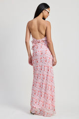 SPAGHETTI STRAP MAXI DRESS