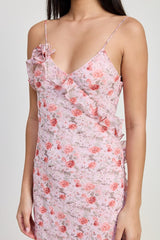 SPAGHETTI STRAP MAXI DRESS