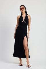 Halter Midi Dress