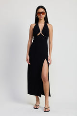 Halter Midi Dress