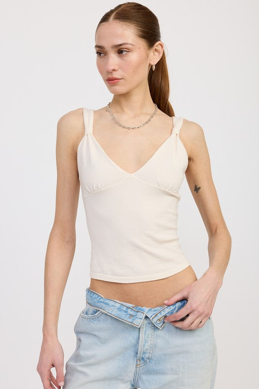 V Neck Cami Top