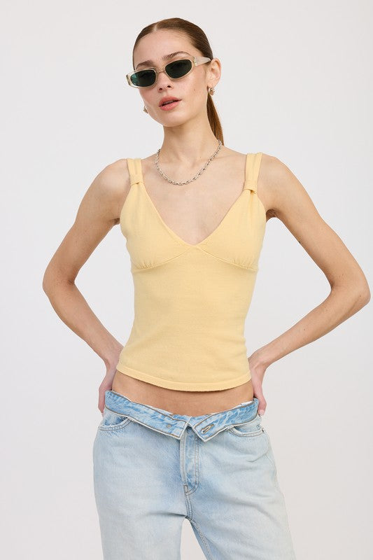 V Neck Cami Top