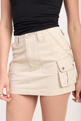 Cargo Mini Skirt