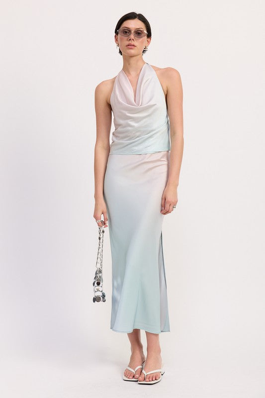 Bias Maxi Skirt