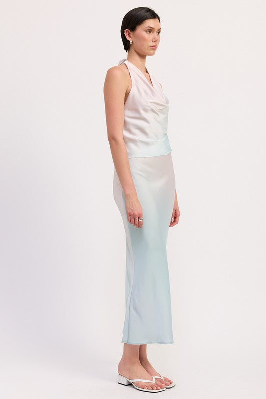 Bias Maxi Skirt