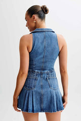 WOMEN FASHION DENIM DRESS