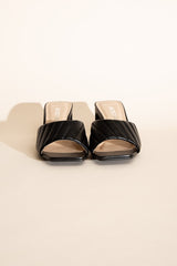 W-Nina Slide Mule Heels