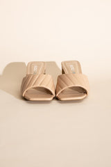 W-Nina Slide Mule Heels