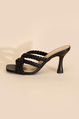 Kellan-S Double Cross Braided Heels
